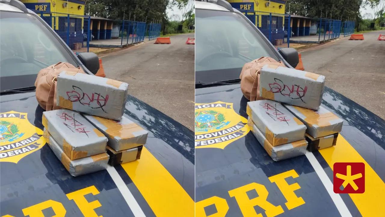 Suspeita afirmou que receberia R$ 2,5 mil para levar entorpecente para Montes Claros