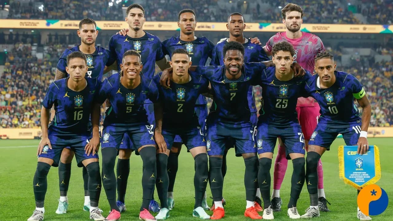 Ancelotti testa novo esquema, e Brasil vence Austrália por 4 a 2