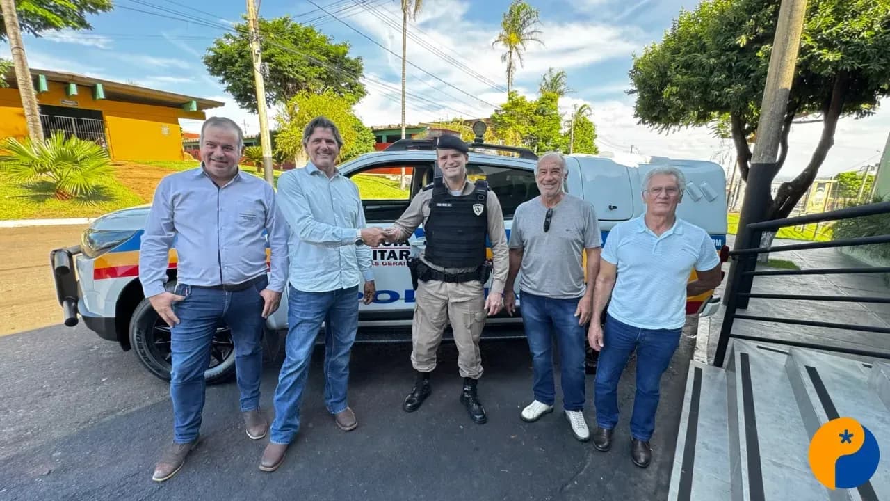 Nova viatura reforça patrulhamento da Polícia Militar na zona rural de Patos de Minas